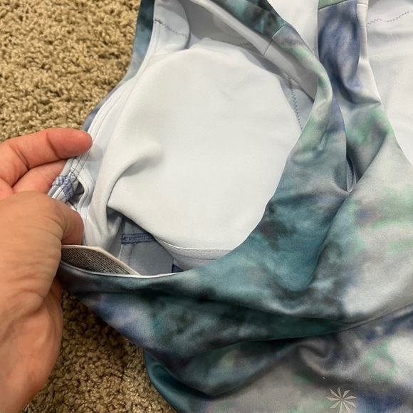 Athleta NWT Conscious Crop Printed A-C, Sz S - Picture 11 of 11